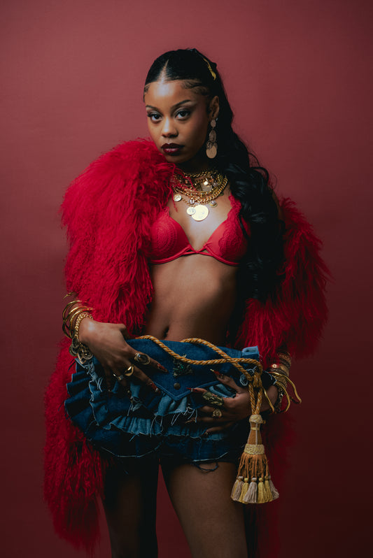 Reworked Carhartt Denim Clutch Bag